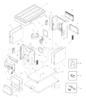 Part Location Diagram of 203396GS Briggs and Stratton Assembly, Bulkhead, Alternator End